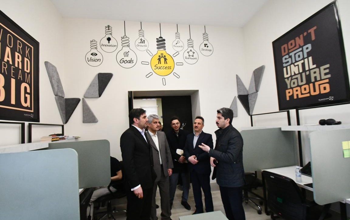 بازدید معاونان وزیر ارتباطات فناوری اطلاعات پردیس علم فناوری دانشگاه ارومیه