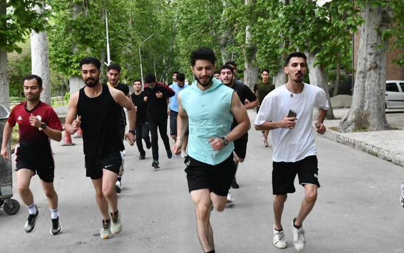 همایش دوی همگانی دانشجویان پسر دانشگاه ها موسسات آموزش عالی مرکز استان آذربایجان غربی برگزار شد